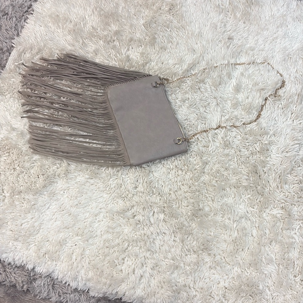 Fringe purse